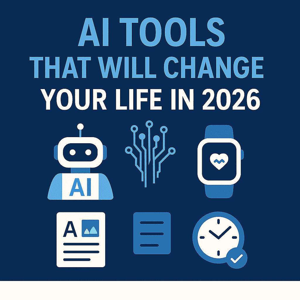Read more about the article AI Tools That Will Change Your Life in 2026