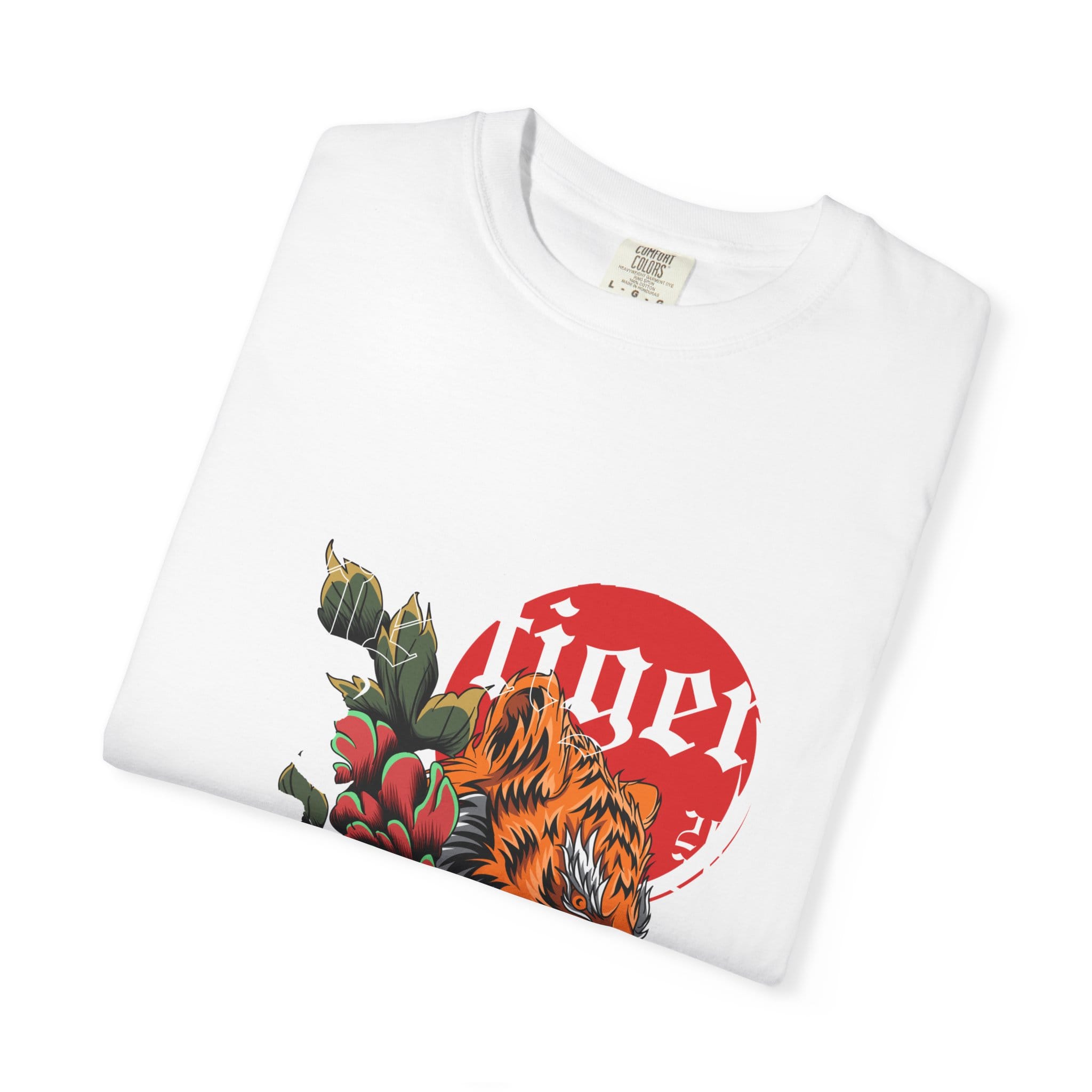 Copy of Tiger Floral T-Shirt — Roaring Tiger Graphic Tee - Image 6